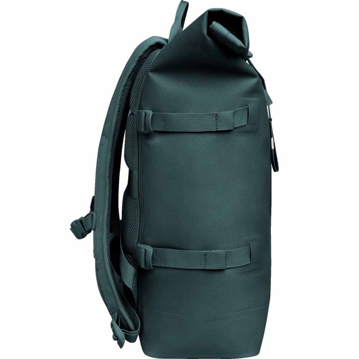 GOTBAG. RollTop 2.0 Laptoprucksack monochrome sea teal